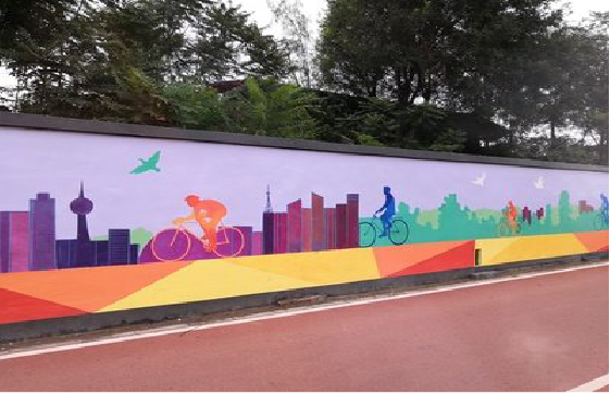  定远墙体彩绘-围墙