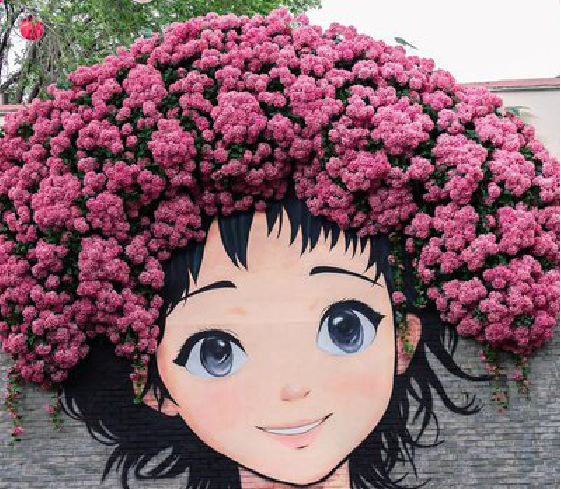  定远墙体彩绘-网红墙打卡