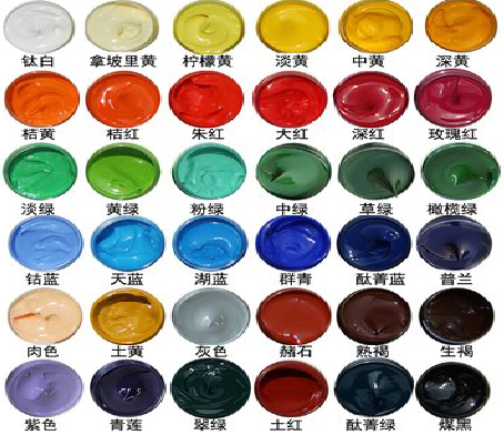  定远墙绘颜色的选择有讲究。