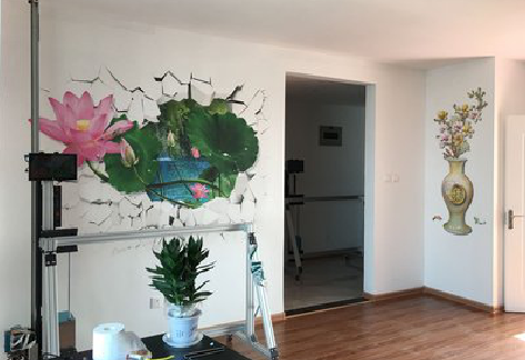  定远墙体彩绘相比墙纸的优势。