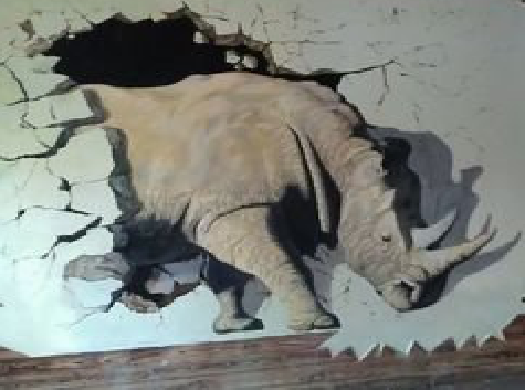  定远在墙绘中，如何绘制3D效果？