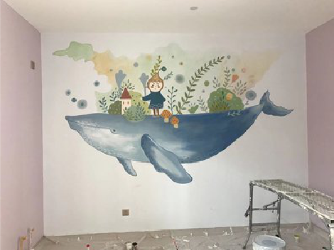  定远手绘墙的特点及优势。